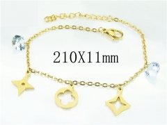 HY Wholesale Bracelets 316L Stainless Steel Jewelry Bracelets-HY64B1502PU