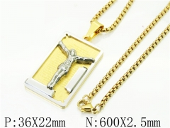 HY Wholesale Necklaces Stainless Steel 316L Jewelry Necklaces-HY09N1299HMD