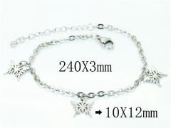 HY Wholesale Bracelets 316L Stainless Steel Jewelry Bracelets-HY91B0230NLT