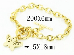 HY Wholesale Bracelets 316L Stainless Steel Jewelry Bracelets-HY91B0187OLF