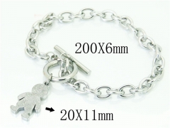 HY Wholesale Bracelets 316L Stainless Steel Jewelry Bracelets-HY91B0157NLW