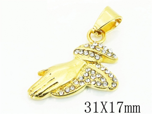 HY Wholesale Pendant 316L Stainless Steel Jewelry Pendant-HY15P0563HJE