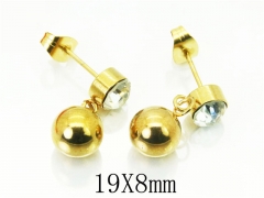 HY Wholesale Earrings 316L Stainless Steel Earrings-HY91E0407NX