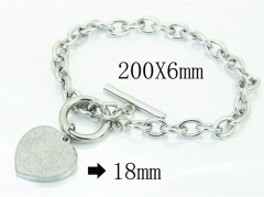 HY Wholesale Bracelets 316L Stainless Steel Jewelry Bracelets-HY91B0160NLA