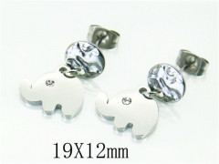 HY Wholesale Earrings 316L Stainless Steel Earrings-HY91E0390MC