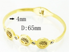 HY Wholesale Bangles Stainless Steel 316L Fashion Bangle-HY80B1397HIL