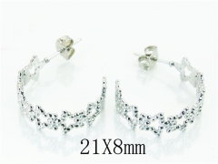 HY Wholesale Earrings 316L Stainless Steel Earrings-HY70E0902KA