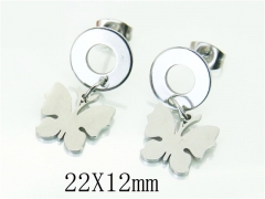 HY Wholesale Earrings 316L Stainless Steel Earrings-HY91E0391LC