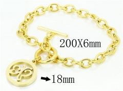 HY Wholesale Bracelets 316L Stainless Steel Jewelry Bracelets-HY91B0182OLZ