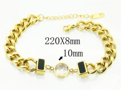 HY Wholesale Bracelets 316L Stainless Steel Jewelry Bracelets-HY80B1365OX