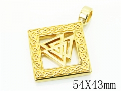 HY Wholesale Pendant 316L Stainless Steel Jewelry Pendant-HY15P0556HIE