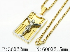 HY Wholesale Necklaces Stainless Steel 316L Jewelry Necklaces-HY09N1302HMQ