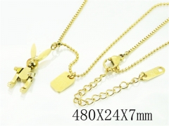 HY Wholesale Necklaces Stainless Steel 316L Jewelry Necklaces-HY32N0636HIS