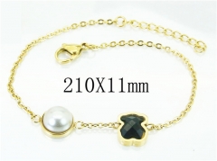 HY Wholesale Bracelets 316L Stainless Steel Jewelry Bracelets-HY64B1498PW