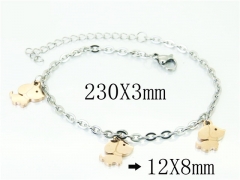 HY Wholesale Bracelets 316L Stainless Steel Jewelry Bracelets-HY91B0296OLX