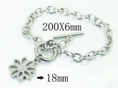HY Wholesale Bracelets 316L Stainless Steel Jewelry Bracelets-HY91B0168NLD