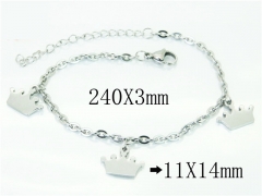 HY Wholesale Bracelets 316L Stainless Steel Jewelry Bracelets-HY91B0232NLG