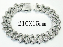 HY Wholesale Bracelets 316L Stainless Steel Jewelry Bracelets-HY13B0009LHD