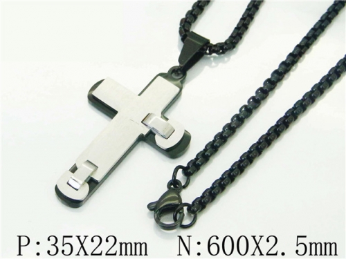 HY Wholesale Necklaces Stainless Steel 316L Jewelry Necklaces-HY09N1344HIE