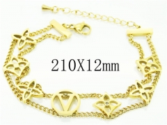 HY Wholesale Bracelets 316L Stainless Steel Jewelry Bracelets-HY32B0454HHX