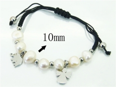 HY Wholesale Bracelets 316L Stainless Steel Jewelry Bracelets-HY51B0219HME