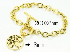 HY Wholesale Bracelets 316L Stainless Steel Jewelry Bracelets-HY91B0180OLC