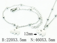 HY Wholesale Stainless Steel 316L Necklaces Bracelets Sets-HY91S1236HFD