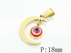 HY Wholesale Pendant 316L Stainless Steel Jewelry Pendant-HY12P1418KG