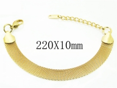 HY Wholesale Bracelets 316L Stainless Steel Jewelry Bracelets-HY40B1238NL