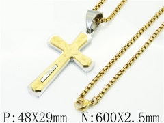 HY Wholesale Necklaces Stainless Steel 316L Jewelry Necklaces-HY09N1324HKE