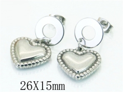 HY Wholesale Earrings 316L Stainless Steel Earrings-HY91E0351LT