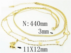 HY Wholesale Necklaces Stainless Steel 316L Jewelry Necklaces-HY32N0632HKC