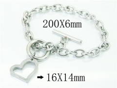 HY Wholesale Bracelets 316L Stainless Steel Jewelry Bracelets-HY91B0172NLX