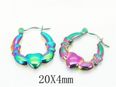 HY Wholesale Earrings 316L Stainless Steel Earrings-HY70E0859LX