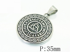 HY Wholesale Pendant 316L Stainless Steel Jewelry Pendant-HY22P0953HIB