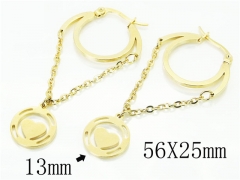 HY Wholesale Earrings 316L Stainless Steel Earrings-HY89E0503JLA