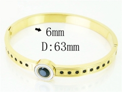 HY Wholesale Bangles Stainless Steel 316L Fashion Bangle-HY09B1196HMY