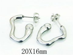 HY Wholesale Earrings 316L Stainless Steel Earrings-HY70E0802KE