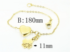 HY Wholesale Bracelets 316L Stainless Steel Jewelry Bracelets-HY91B0134OY