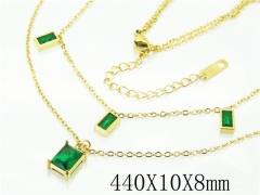 HY Wholesale Necklaces Stainless Steel 316L Jewelry Necklaces-HY32N0639HHS