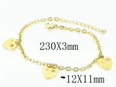HY Wholesale Bracelets 316L Stainless Steel Jewelry Bracelets-HY91B0265HWL