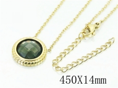 HY Wholesale Necklaces Stainless Steel 316L Jewelry Necklaces-HY56N0057HJW