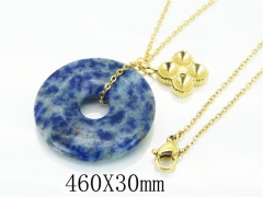 HY Wholesale Necklaces Stainless Steel 316L Jewelry Necklaces-HY92N0368HLV