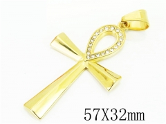 HY Wholesale Pendant 316L Stainless Steel Jewelry Pendant-HY15P0547HIC