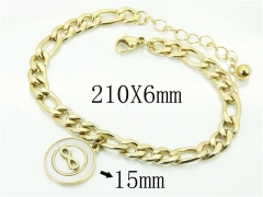 HY Wholesale Bracelets 316L Stainless Steel Jewelry Bracelets-HY51B0214HME