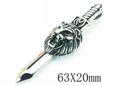 HY Wholesale Pendant 316L Stainless Steel Jewelry Pendant-HY22P0978HHB
