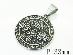 HY Wholesale Pendant 316L Stainless Steel Jewelry Pendant-HY22P0980HIQ