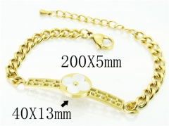 HY Wholesale Bracelets 316L Stainless Steel Jewelry Bracelets-HY32B0453PS