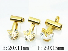 HY Wholesale Jewelry 316L Stainless Steel Earrings Necklace Jewelry Set-HY64S1293HJC