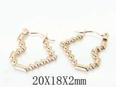 HY Wholesale Earrings 316L Stainless Steel Earrings-HY70E0821LF